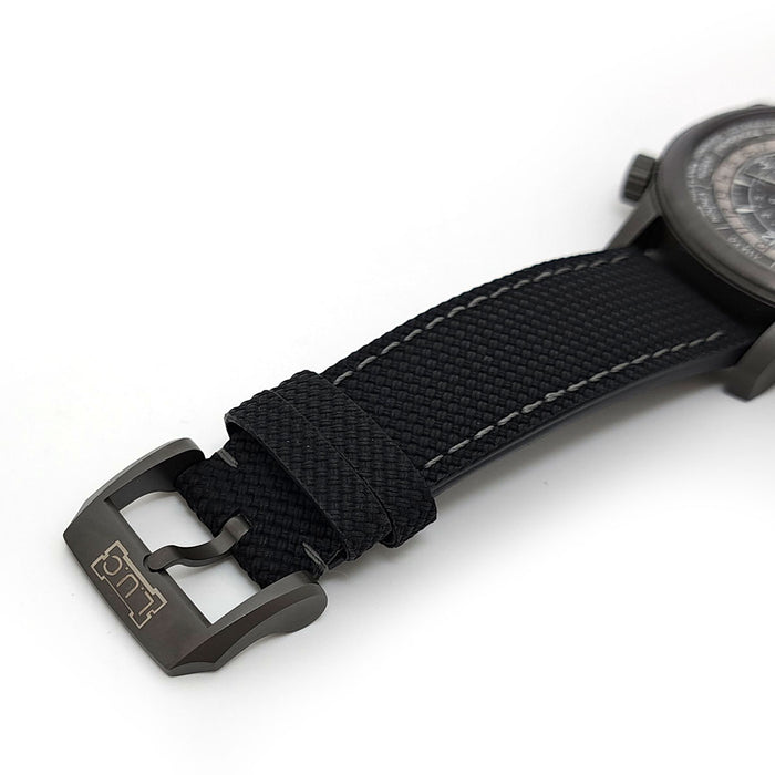Chopard 
L.U.C Time Traveler One Black 
With Box and Warranty Card