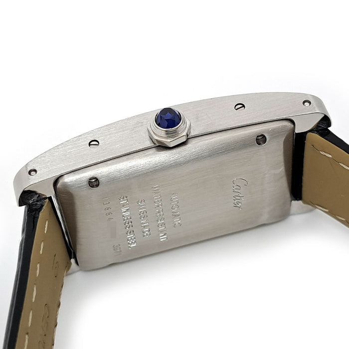 CARTIER Tank American MM with box and warranty card