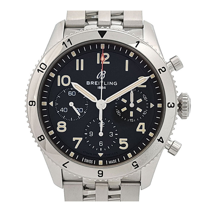 BREITLING 
クラシック アヴィ クロノグラフ 42 P-51 マスタング 
箱ギャラ付