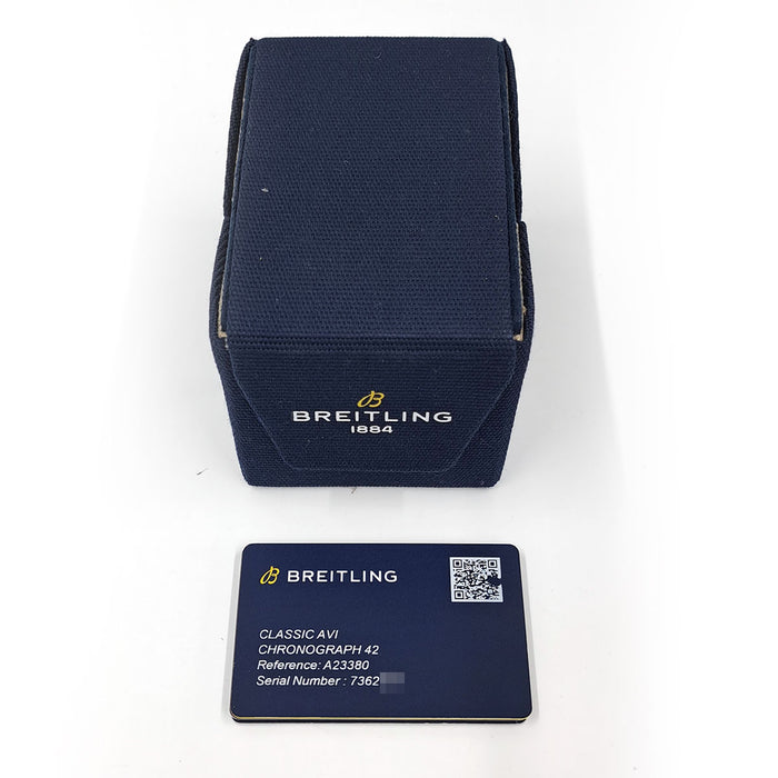 BREITLING
Classico Avi Cronografo 42 P-51 Mustang
Con scatola e garanzia