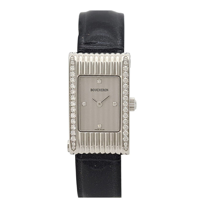 Boucheron
Reflé Diamond Bezel
With Box and Warranty Card
