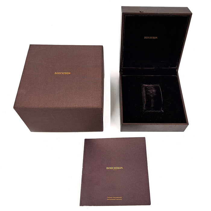 Boucheron
Reflé Diamond Bezel
With Box and Warranty Card