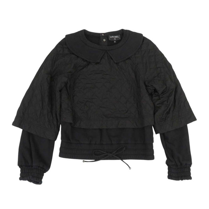 CHANEL 
COCO CC ロゴ ココボタン 
ココマーク マトラッセ レイヤリング スウェット