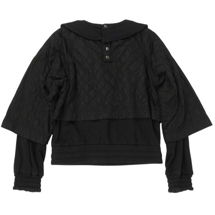 CHANEL 
COCO CC ロゴ ココボタン 
ココマーク マトラッセ レイヤリング スウェット