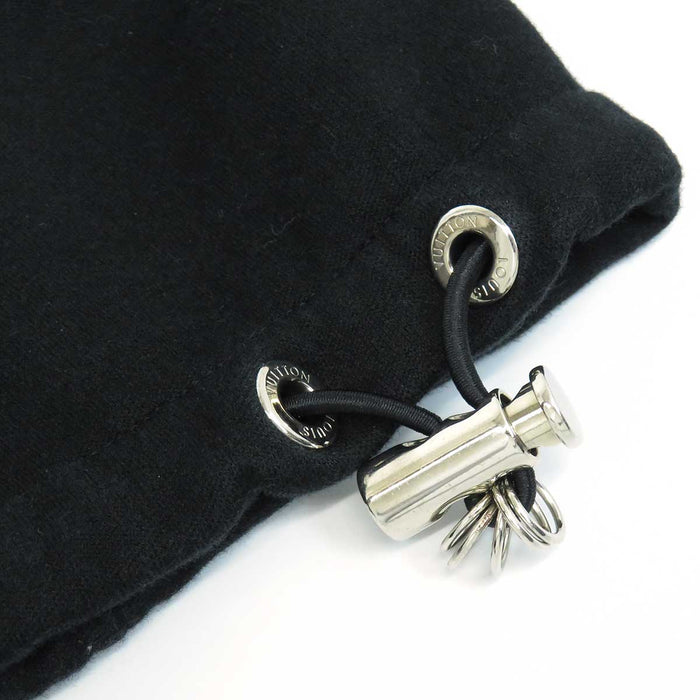 LOUIS VUITTON 
RM191W FED FGST05 LV short length monogram long sleeve 
logo stamp print cropped length hoodie