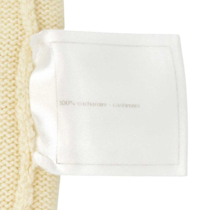 CHANEL 
スターボタン ニット 
カシミヤ フリンジ カーディガン