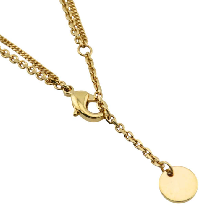 Dior
Logo Rhinestone Star
Petit CD Double Necklace