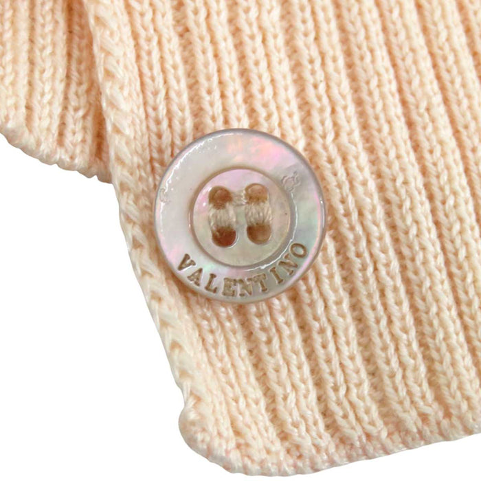 VALENTINO
Flower Sheer Knit
All Lace No-Collar Long Sleeve Cardigan