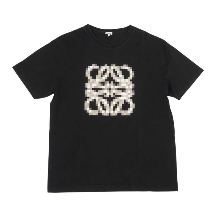 LOEWE 
ピクセル 刺繍 コットン 
ピクセレイテッド アナグラム Tシャツ