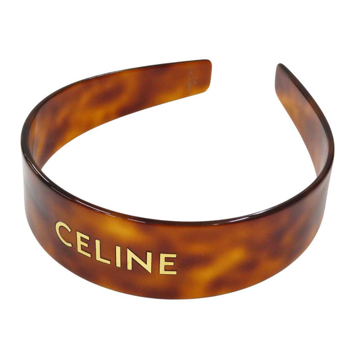 CELINE
Tortoiseshell Pattern
Logo Headband