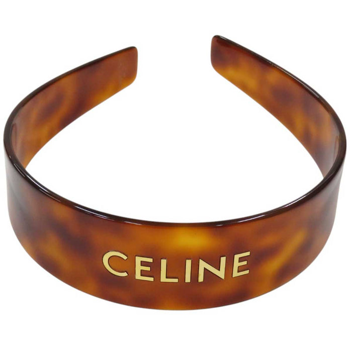 CELINE
Tortoiseshell Pattern
Logo Headband
