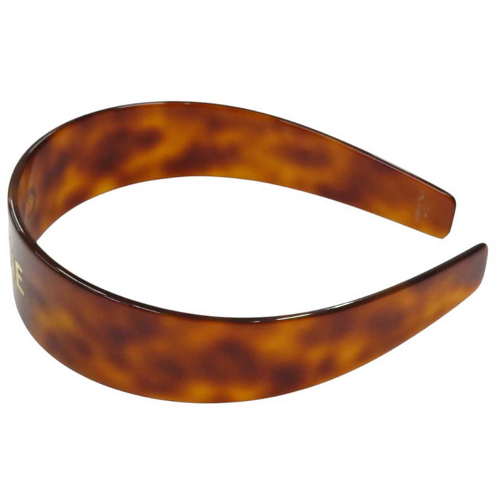 CELINE 
べっ甲柄 
ロゴ カチューシャ