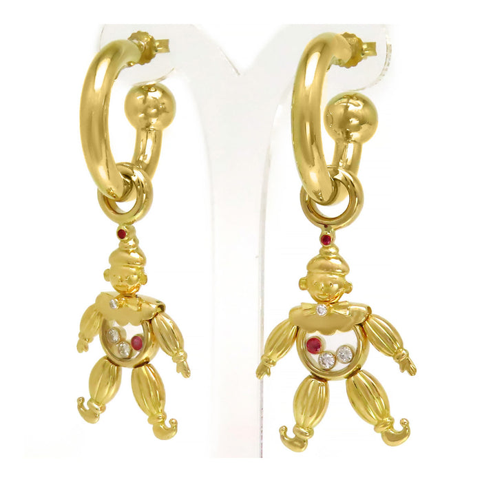 Chopard 
ハッピーダイヤモンド ピエロ ピアス