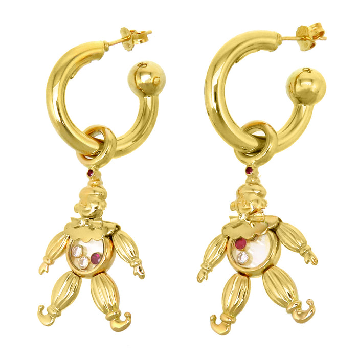 Chopard 
ハッピーダイヤモンド ピエロ ピアス