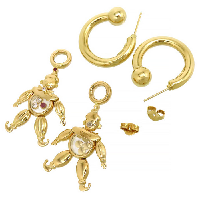Chopard 
ハッピーダイヤモンド ピエロ ピアス