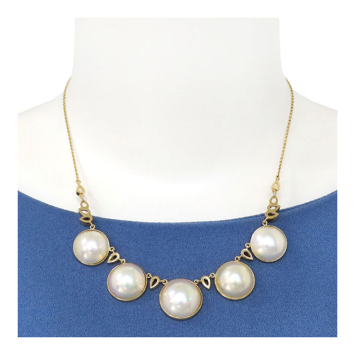 TASAKI 
Mabe Pearl Necklace