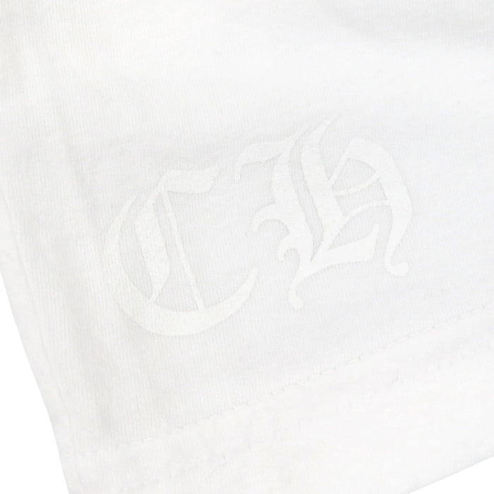 CHROME HEARTS 
CHプラス コットン 
スクロールラベル ロゴ プリント Tシャツ