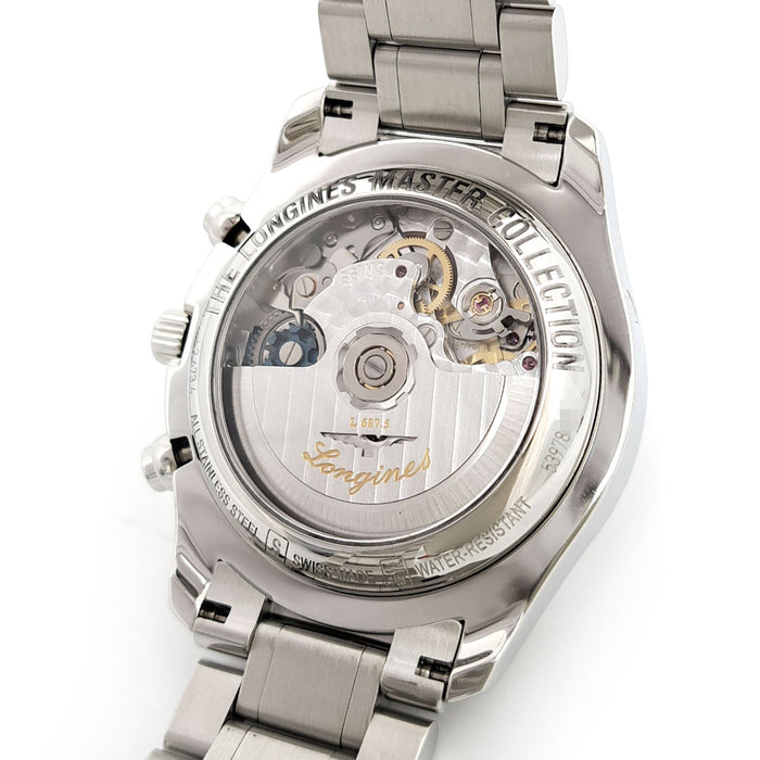 LONGINES
Master Collection Chronograph Moonphase
With Box and Warranty Card