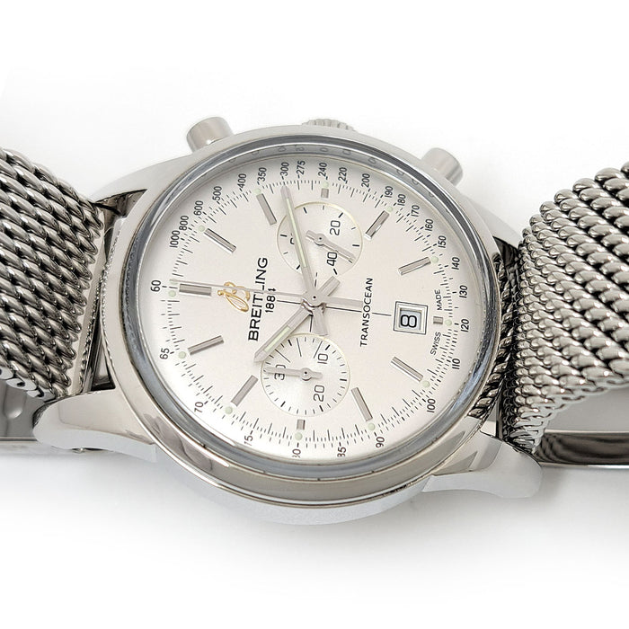 BREITLING 
Transocean cronografo 
con scatola