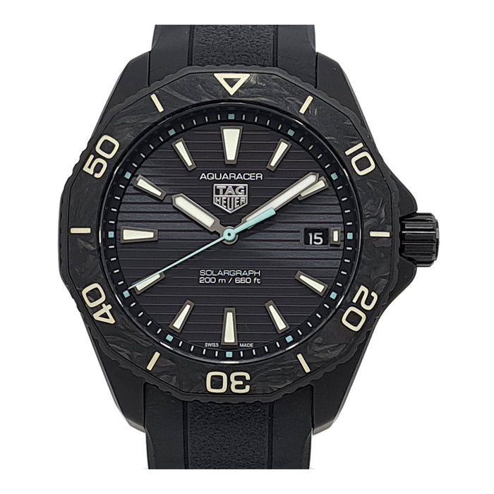 TAG HEUER 
アクアレーサー プロフェッショナル200 ソーラー クロノグラフ 
箱ギャラ付