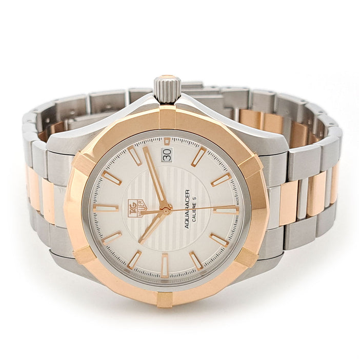 TAG HEUER 
Aquaracer Automatico Calibro 5 
Revisionato con scatola e garanzia