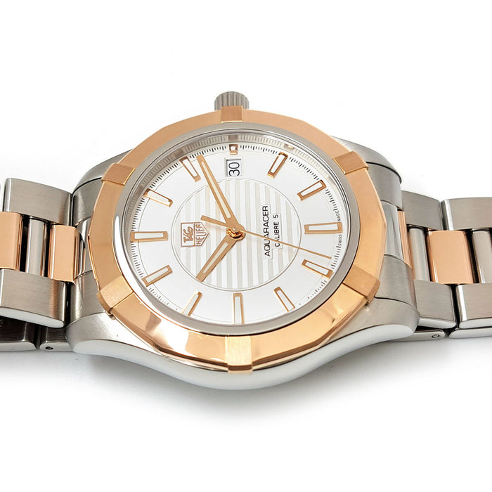 TAG HEUER 
Aquaracer Automatico Calibro 5 
Revisionato con scatola e garanzia