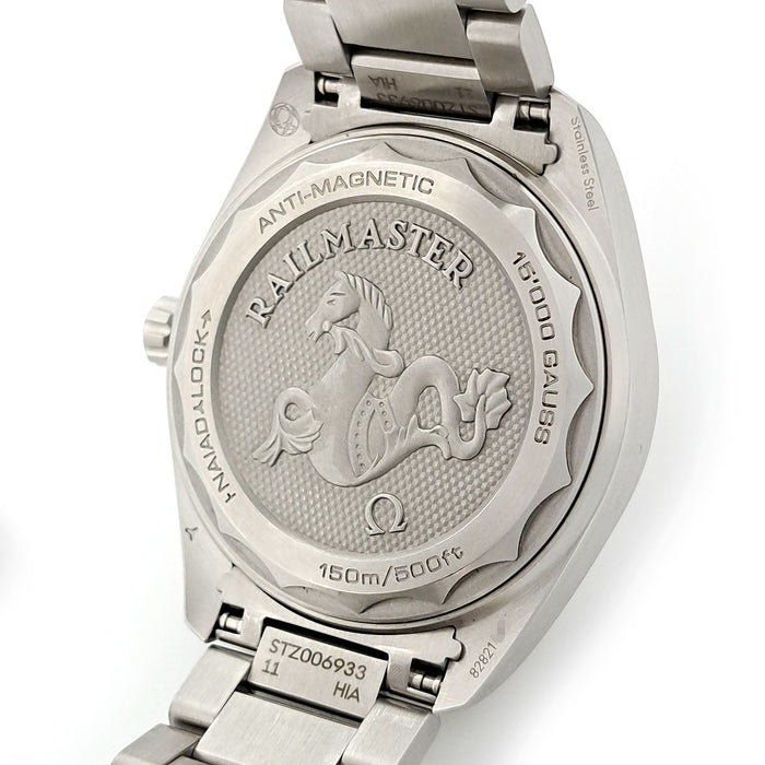 OMEGA 
シーマスター レイルマスター 
箱ギャラ付