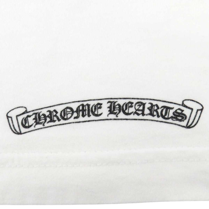 CHROME HEARTS 
CH 東京限定 スクロールラベル コットン 
ホースシュー レタリング Tシャツ