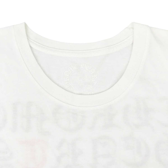 CHROME HEARTS 
CH 東京限定 スクロールラベル コットン 
ホースシュー レタリング Tシャツ