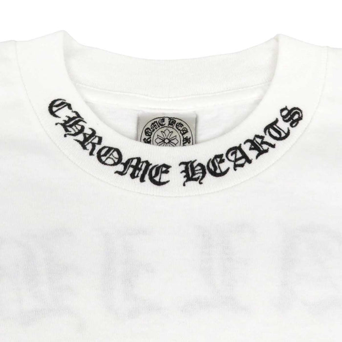CHROME HEARTS 
CH マリブ限定 ネックロゴ ホースシュー ヴィンテージ コットン 
セメタリークロス MALIBU バックプリント Tシャツ