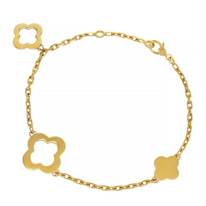 Van Cleef & Arpels 
Byzantine Alhambra Bracelet 3P