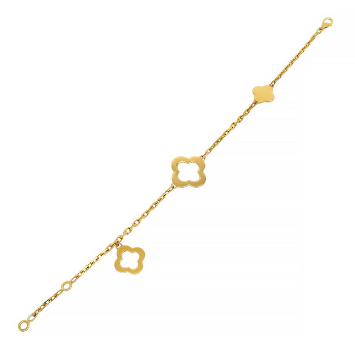 Van Cleef & Arpels 
Byzantine Alhambra Bracelet 3P
