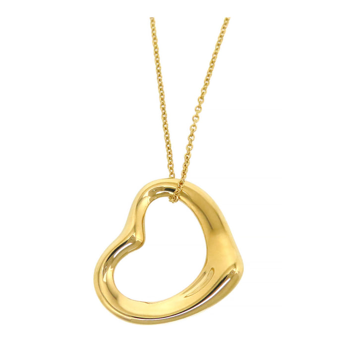 TIFFANY&Co. 
Open Heart Necklace