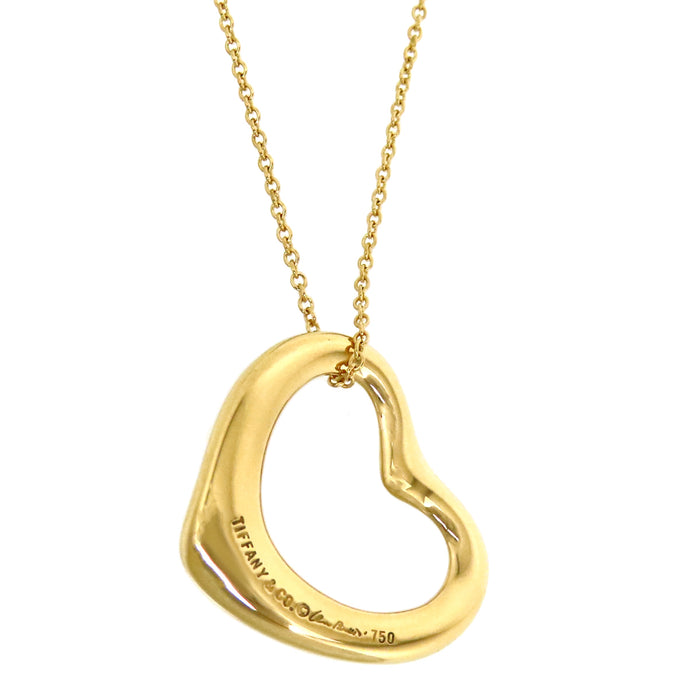 TIFFANY&Co. 
Open Heart Necklace