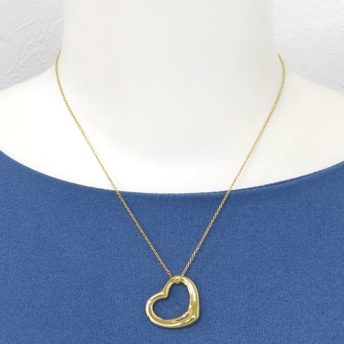 TIFFANY&Co. 
Open Heart Necklace