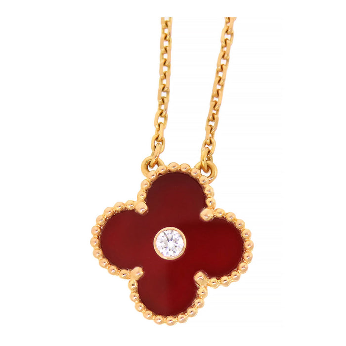 Van Cleef & Arpels 
Vintage Alhambra Necklace 2011 Holiday Limited Edition