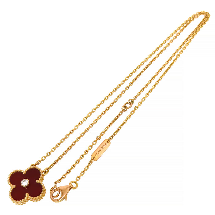Van Cleef & Arpels 
Vintage Alhambra Necklace 2011 Holiday Limited Edition