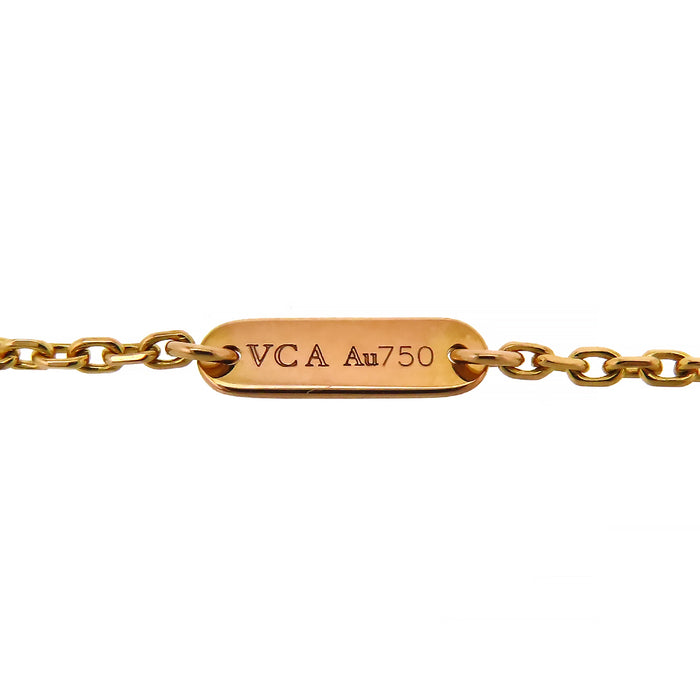 Van Cleef & Arpels 
Vintage Alhambra Necklace 2011 Holiday Limited Edition