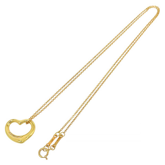 TIFFANY&Co. 
Open Heart Necklace