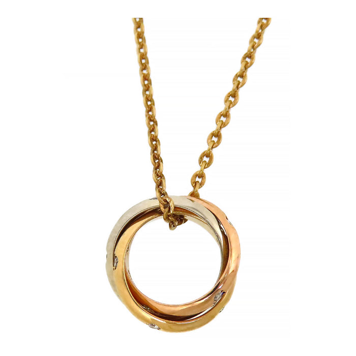 CARTIER 
Baby Trinity Necklace Diamond