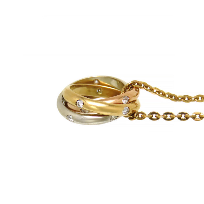 CARTIER 
Baby Trinity Necklace Diamond