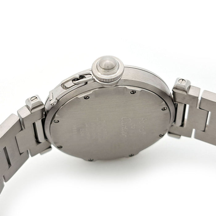 CARTIER 
Pasha C de Cartier Watch 
With Box and Warranty Card