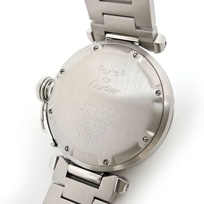 CARTIER 
Pasha C de Cartier Watch 
With Box and Warranty Card