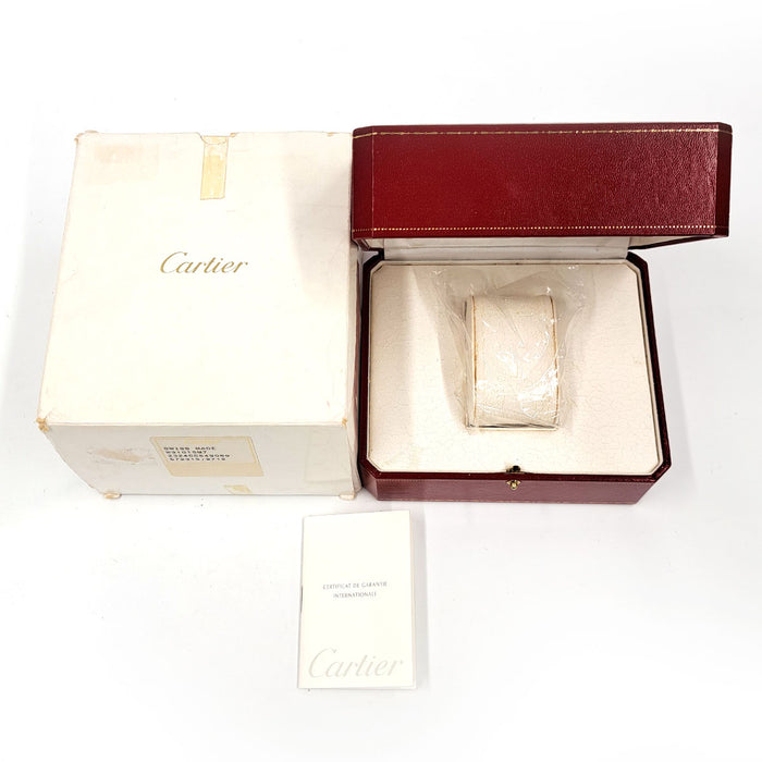 CARTIER 
Pasha 38mm Chronograph 
With box and warranty card