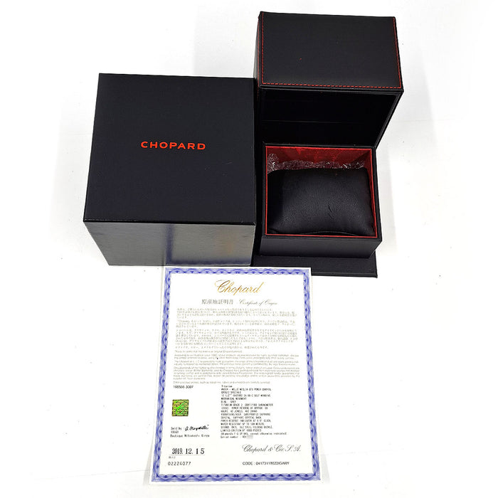 Chopard Mille Miglia GTS Power Control Limited
With box and warranty card