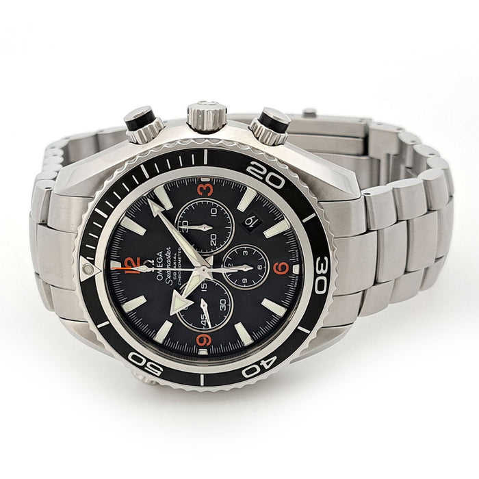 OMEGA 
シーマスター プラネットオーシャン コーアクシャル クロノグラフ 
箱ギャラ付