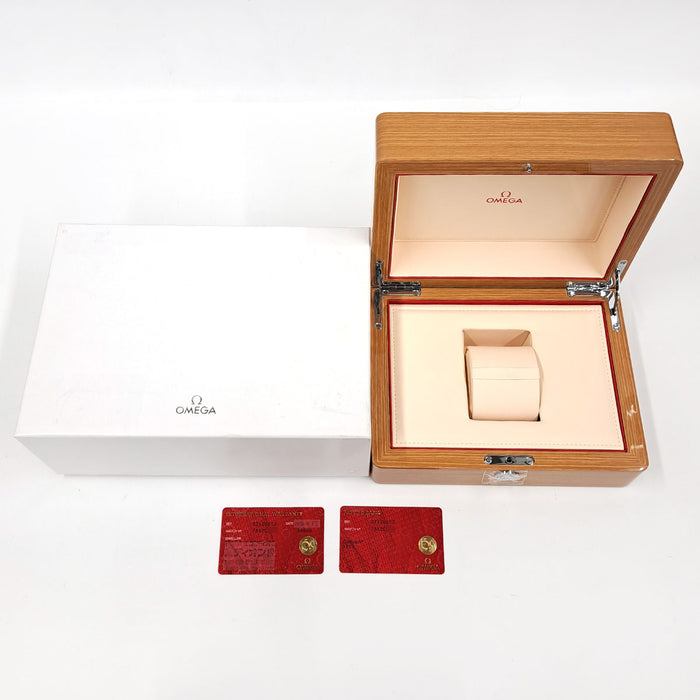 OMEGA 
シーマスター プラネットオーシャン コーアクシャル クロノグラフ 
箱ギャラ付