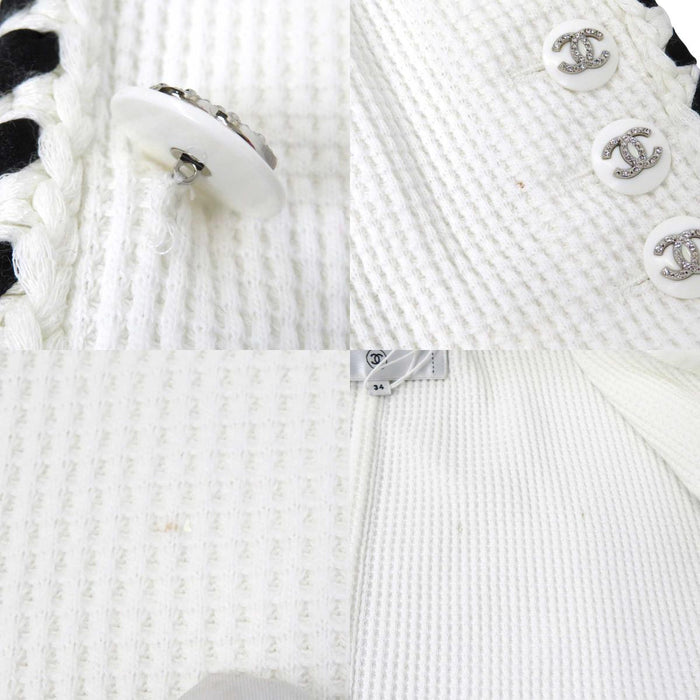 香奈儿
COCO CC 标志 可可钮扣 水钻 21C
可可标志 棉 无领 夹克