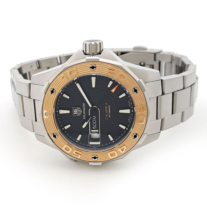 TAG HEUER 
アクアレーサー キャリバー５ 
箱ギャラ付
