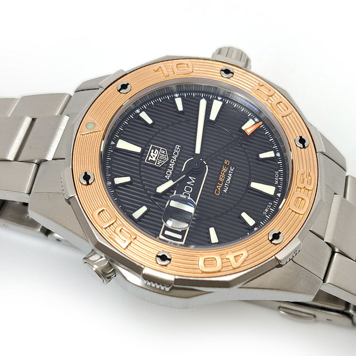 TAG HEUER 
アクアレーサー キャリバー５ 
箱ギャラ付